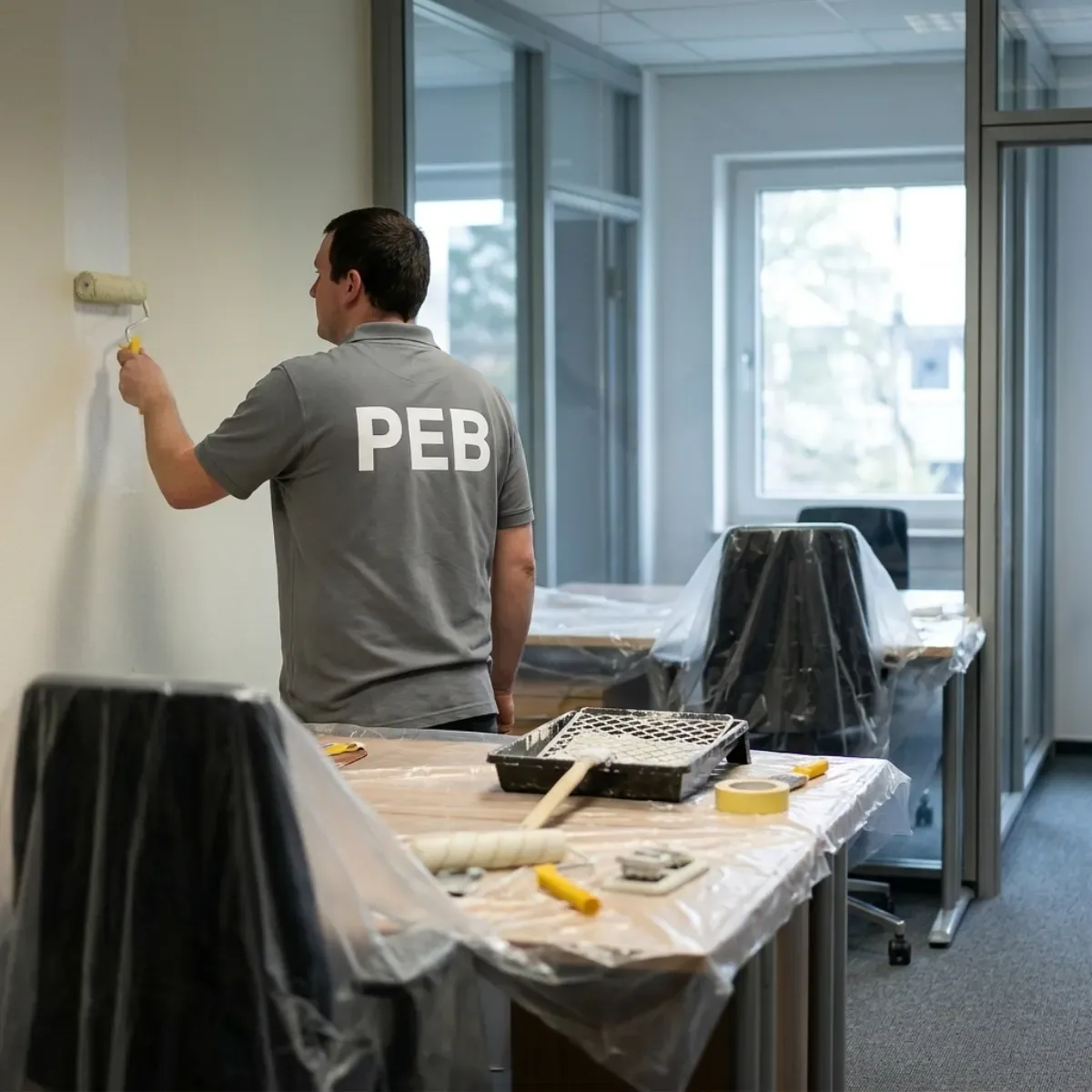 Peinture de bureaux et locaux commerciaux à tours Peinture de bureaux et locaux commerciaux à tours