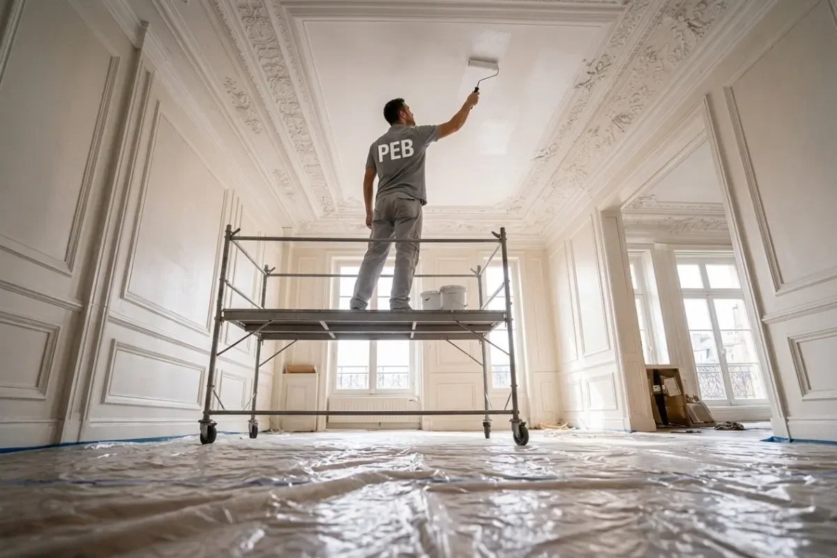 Peinture de bureaux et locaux commerciaux à tours